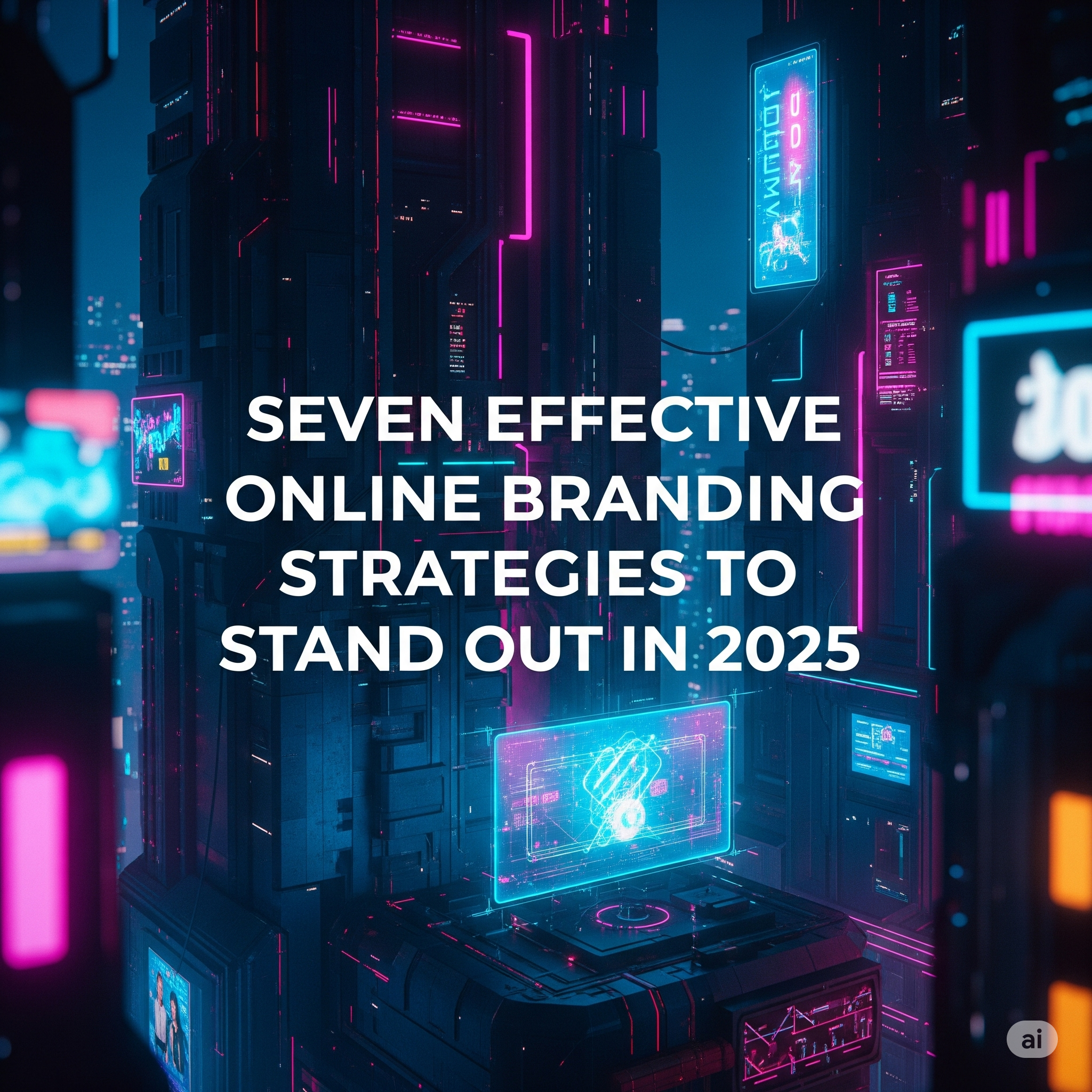Seven Effective Online Branding Strategies to Stand Out in 2025