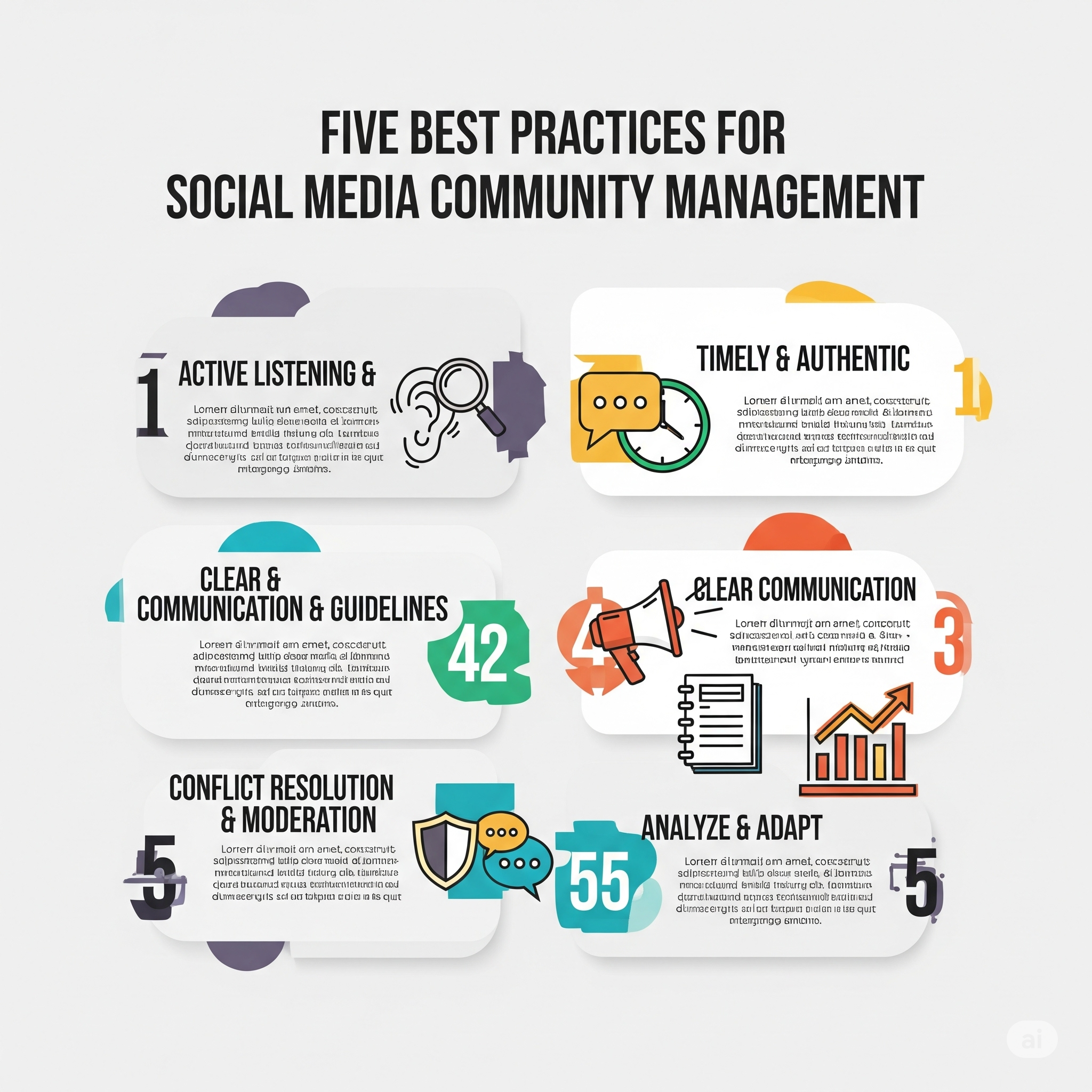Five Best Practices for Social Media Community Management